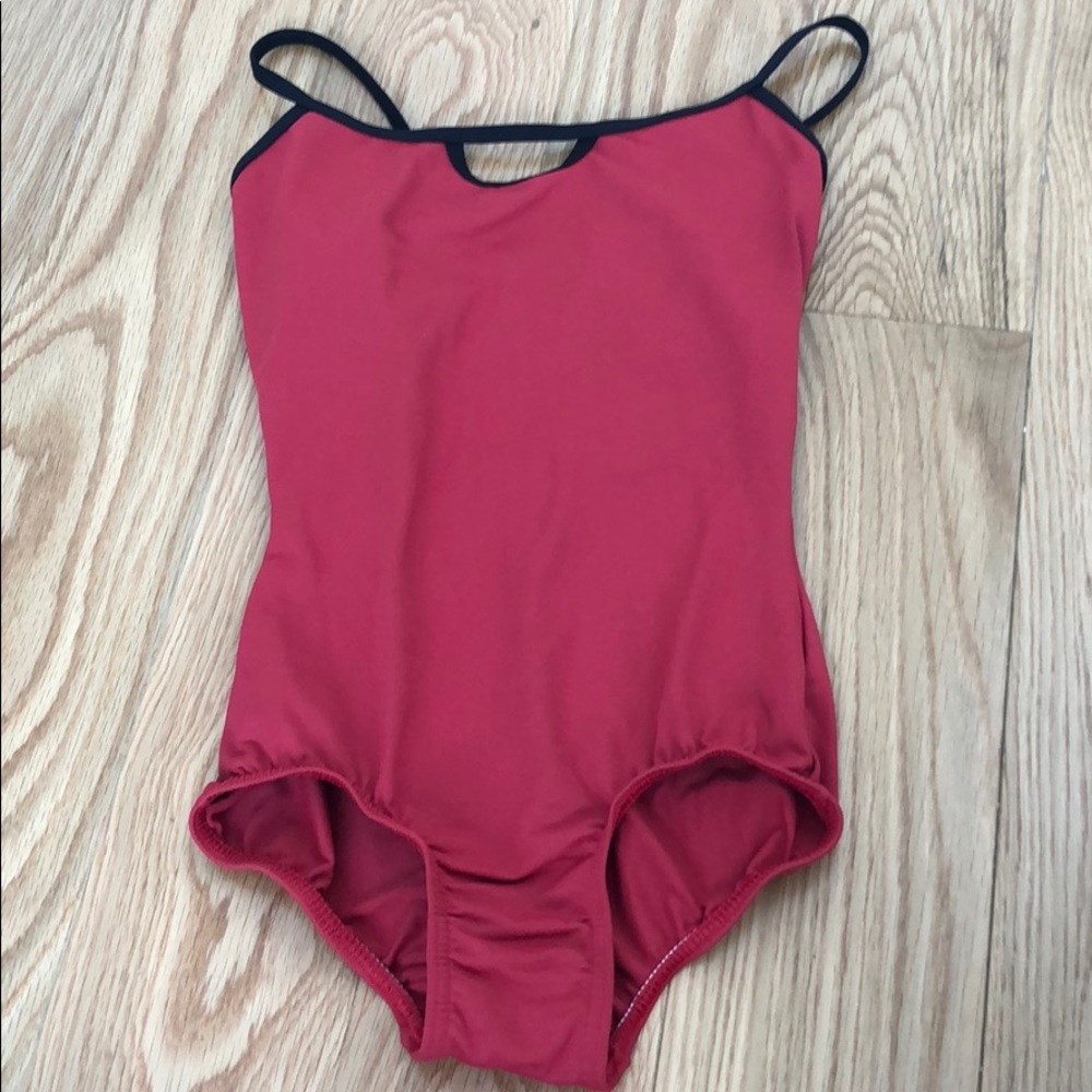 Body Wrappers Red Leotard